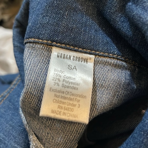 Urban Studded Soft Denim Jacket , size small, very stylish and cute - Picture 12 of 12